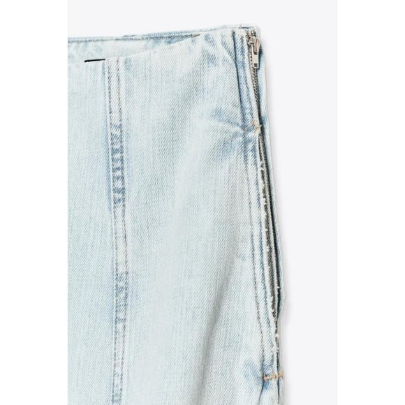 ZARA JEANS ZW COLLECTION HIGH-WAIST BALLOON - Picture 8 of 8